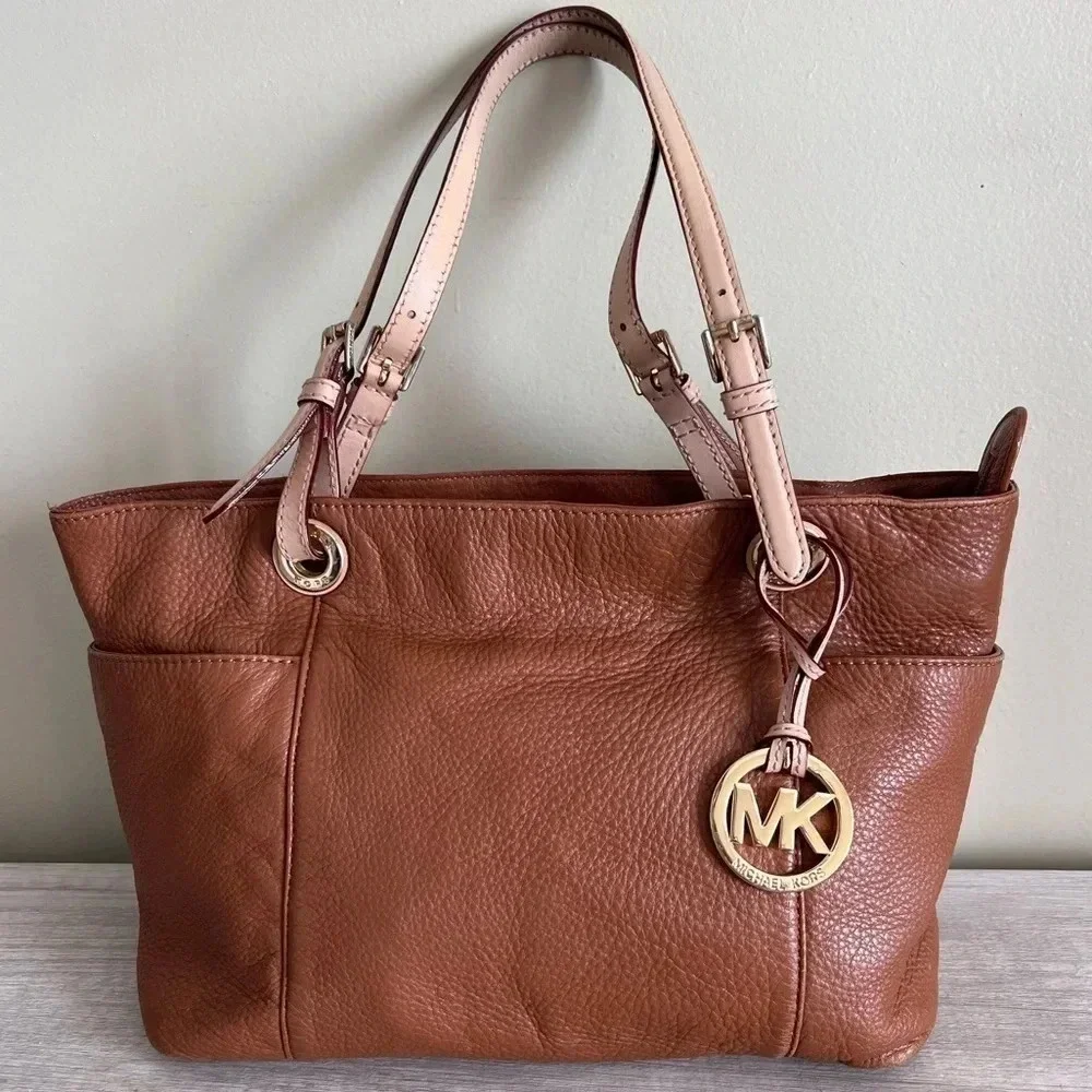 Michael Kors Pebbled Leather Tote Bag